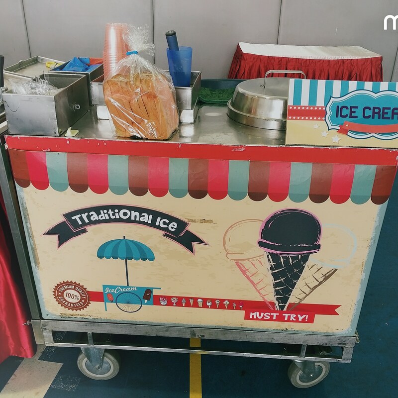 singapore traditional ice cream cart